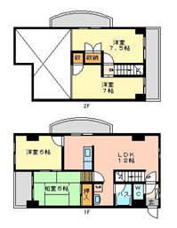 ベルガ清水 809号室 間取り