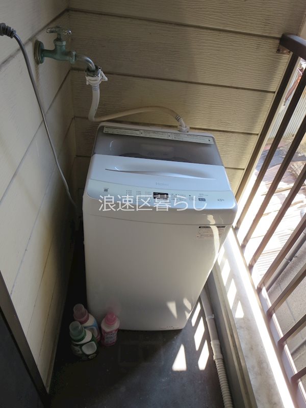 恵美須西貸家　南側 ベランダ