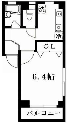 ソアーヴェやまのうち 102号室 間取り