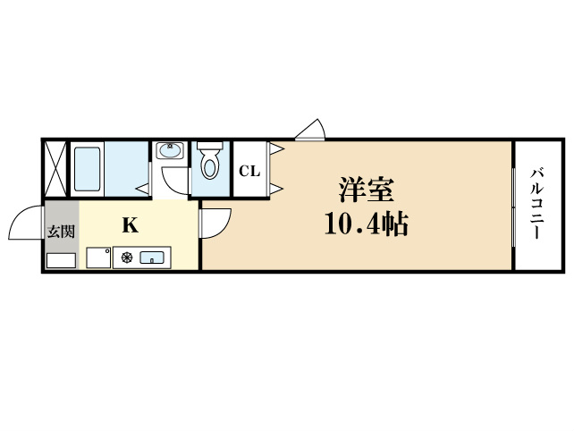ウィンドワードⅡ号館 間取り