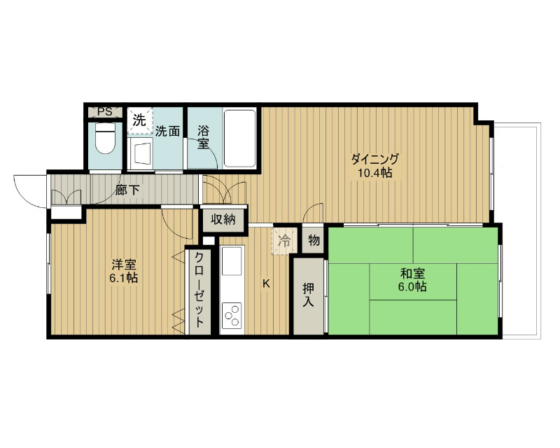 ヴィエンナーレ2000 間取り