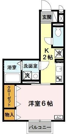 パークサイド渋川 間取り