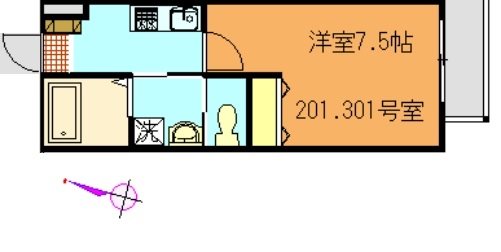 メゾン うわまち 間取り