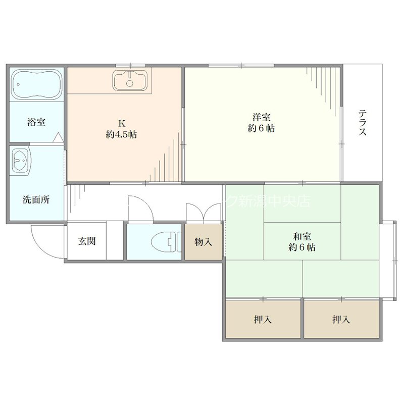 メゾンドラペ 間取り