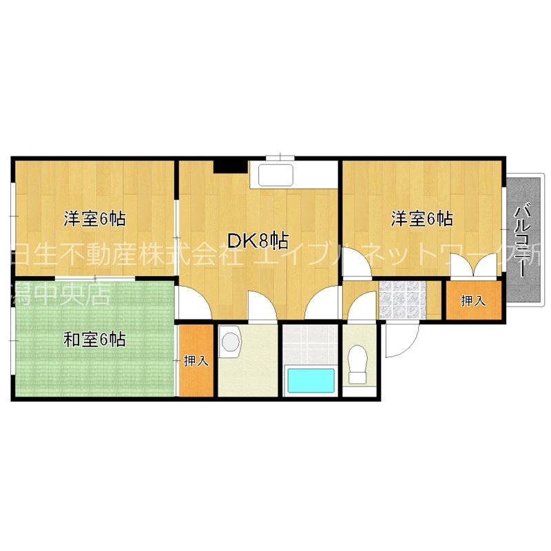 クレール上所Ⅴ 間取り