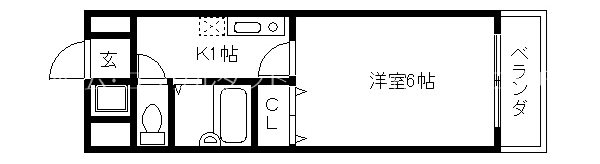 チェリーハイツ西山本 間取り