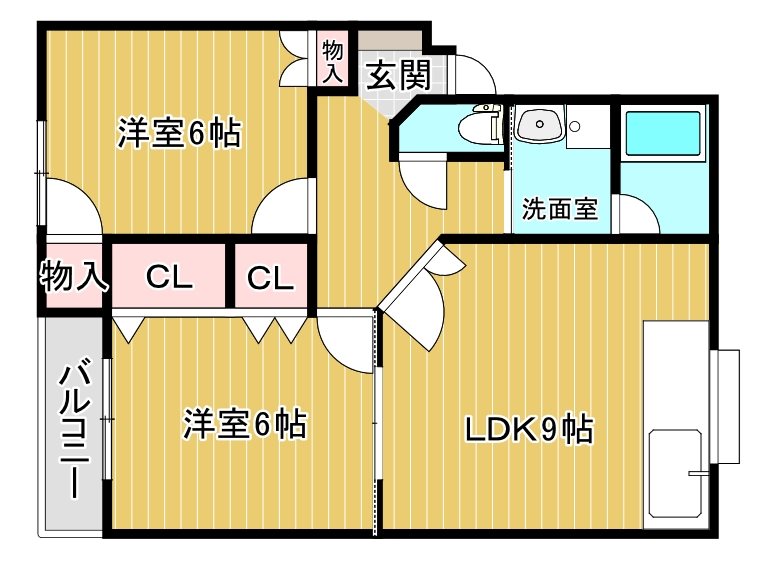 ライム・ライトⅠ 間取り