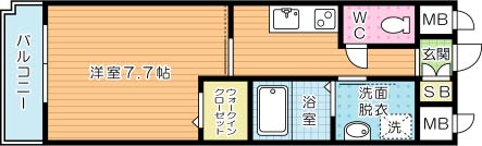 ｍａｉｓｏｎ　ｄｅ　ｐｒｅｃｉｅｕｓｅ（メゾンドプレシューズ） 302号室 間取り