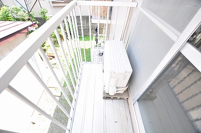 プレジールミスミ ベランダ