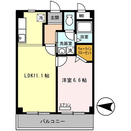 ヌカタヒルズ 間取り