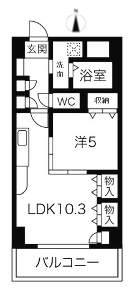 プレステージ新栄 間取り