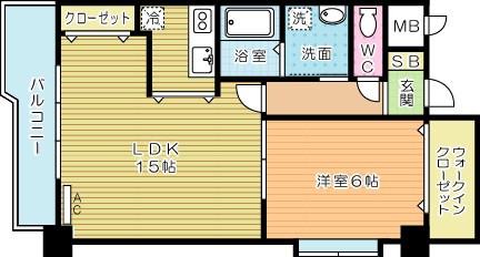 エスポワール　  301号室 間取り