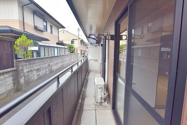 サンスカイ徳力Ⅱ  ベランダ