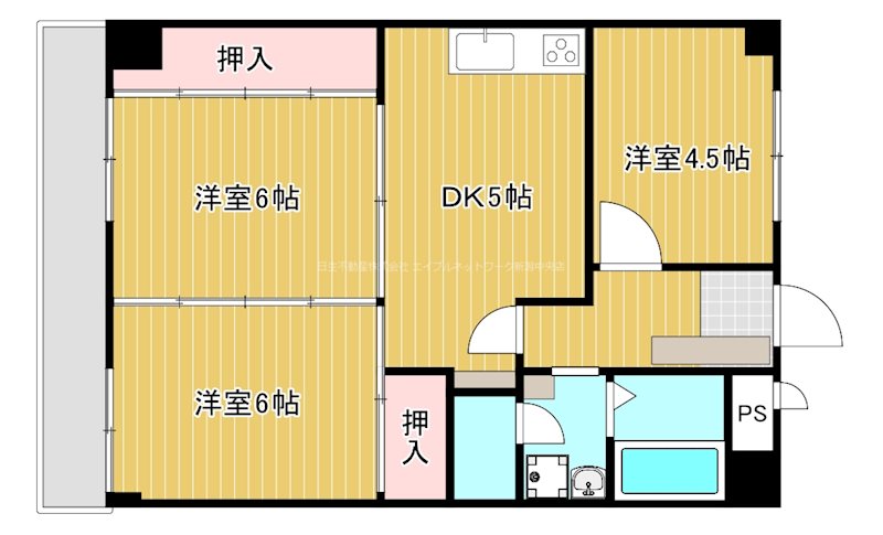 紫竹山レジデンス 間取り