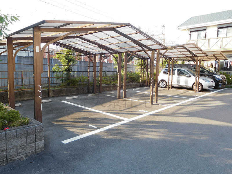 サニーコート高安 駐車場