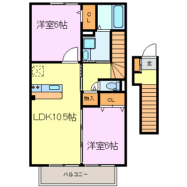 ロジュマン 間取り図