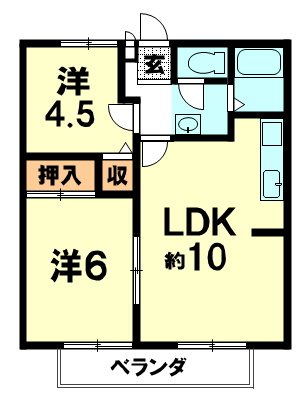 プチフォーレ 間取り図