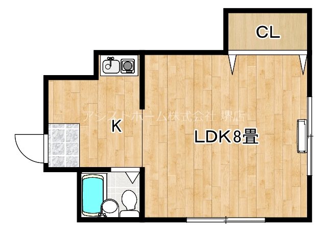 富士マンション  間取り