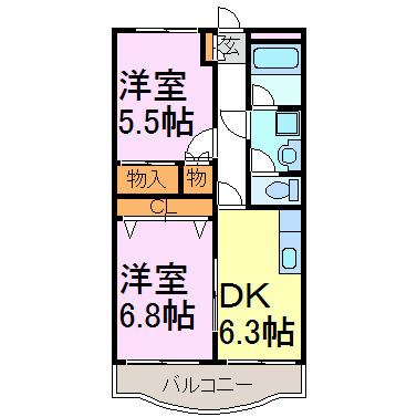 THE ROYAL 間取り図