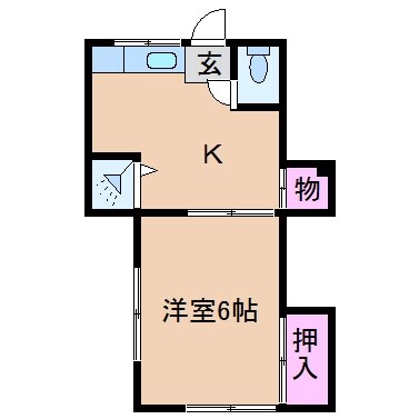 大倉山コーポ 間取り