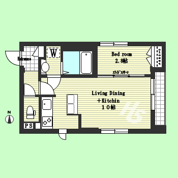ラパルトマン富貴 間取り