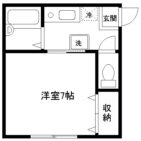ピエス・カルム 間取り図