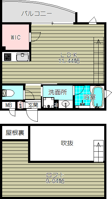 ヴィラ豊郷 間取り