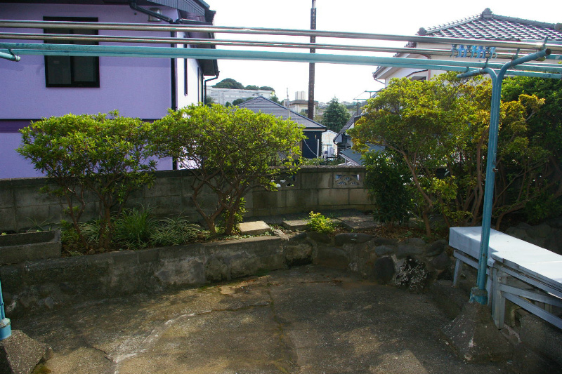 上町あきよし荘 ベランダ