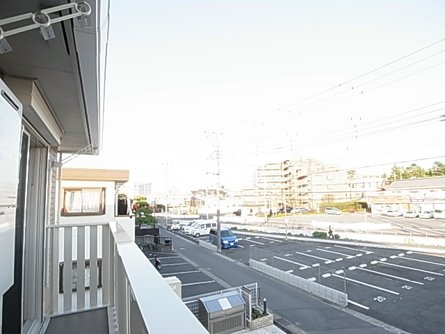 アズールＢ ベランダ