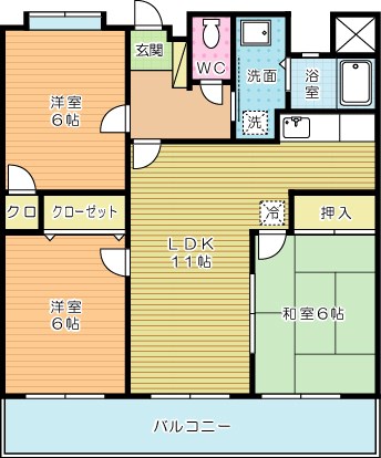 グレートハウス晩餐館  1202号室 間取り