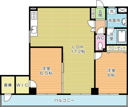 Ｆｅｌｔ７０５（フェルト７０５） 間取り図