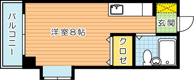 ハイファッション館 503号室 間取り