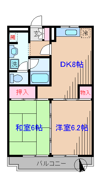 エクセレント日吉 間取り