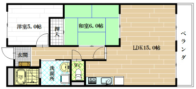 ミレニアムニシムラ 間取り