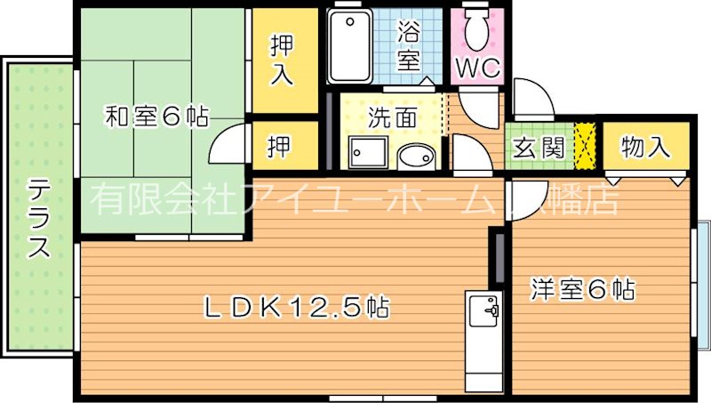 サンシャイン池田 間取り図