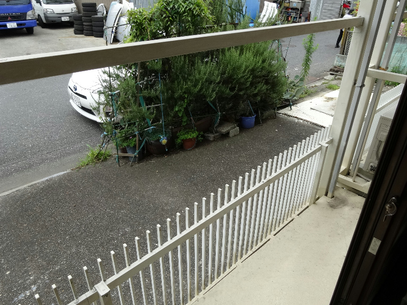 ハイムオリエント ベランダ