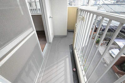 歯大前スカイマンション ベランダ