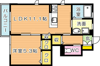 エスタシオンⅠ 間取り