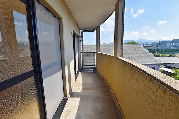 ハイツピュアティ  ベランダ