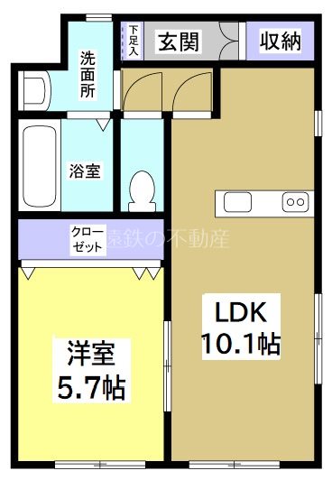 ザ・レジデンス小豆餅 間取り図