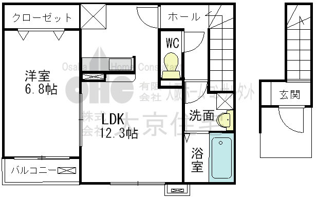 プランテ　Ｍ 間取り