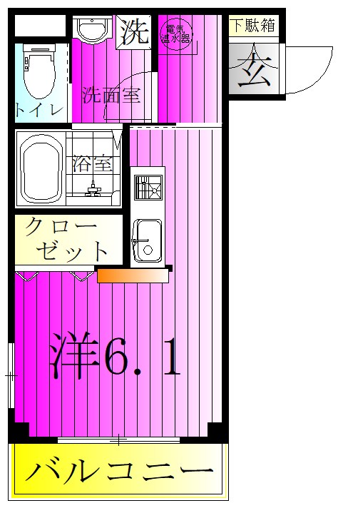 ネクスタージュ新松戸 間取り