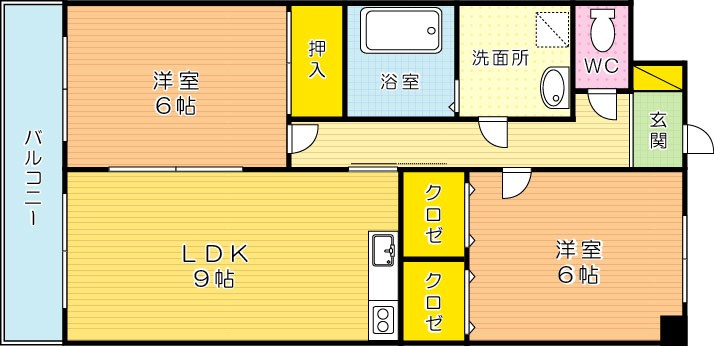 アイレックスⅠ 503号室 間取り