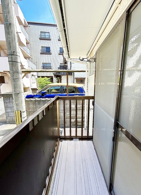 コーポいずみ  ベランダ