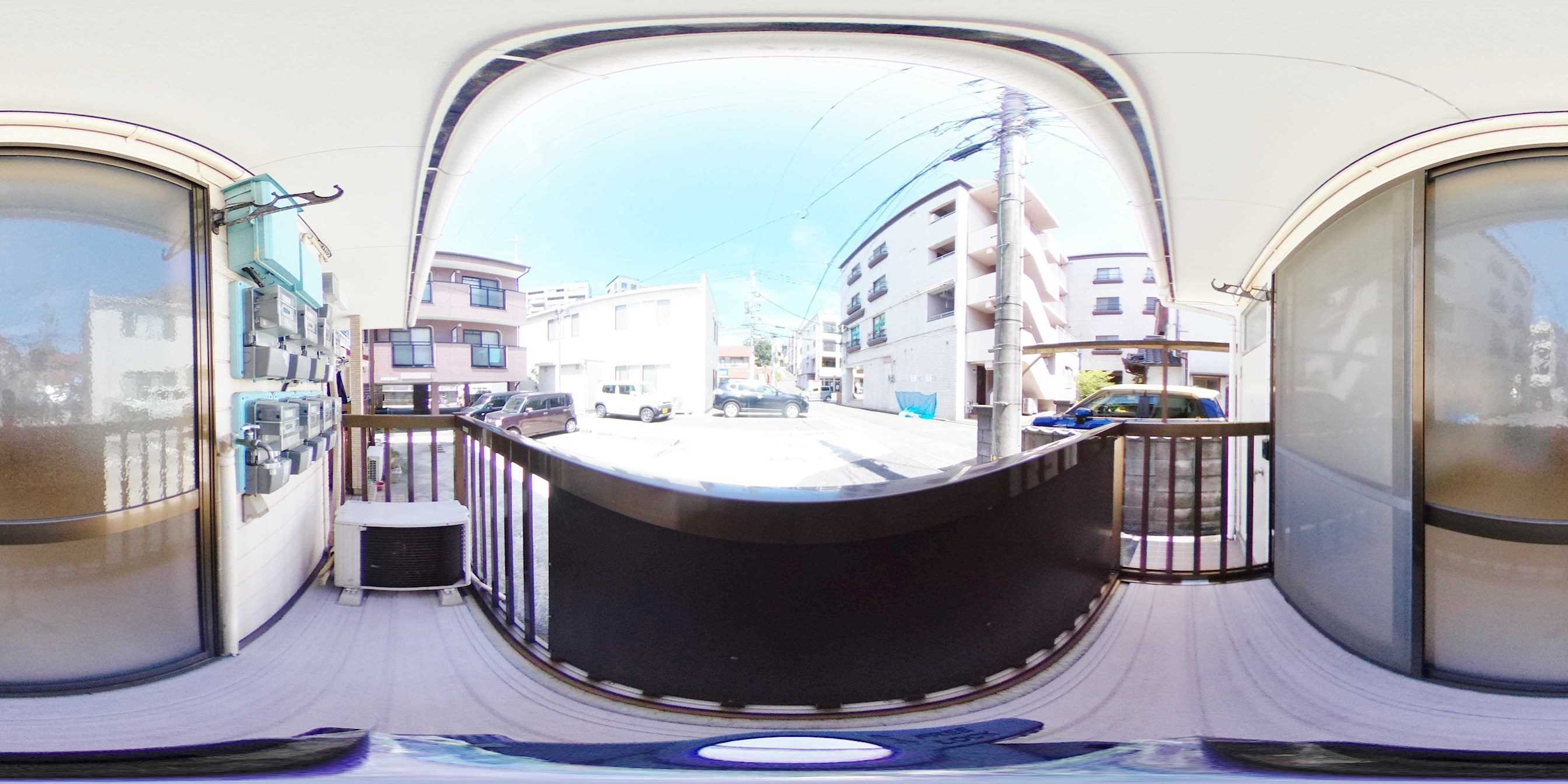 コーポいずみ ベランダ