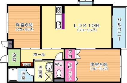 ゼルコバ 間取り図