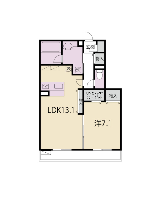 Wembley 間取り図