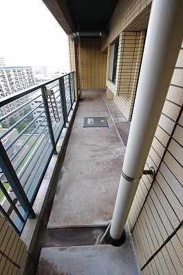 グランドパレスロイヤルコート大手町(分譲賃貸)  ベランダ