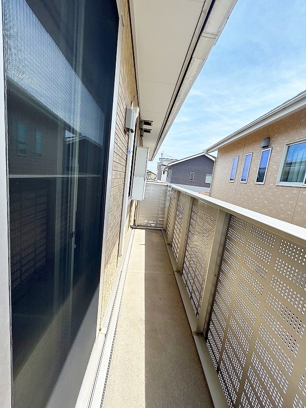 メゾンラフィーネＢ棟  ベランダ