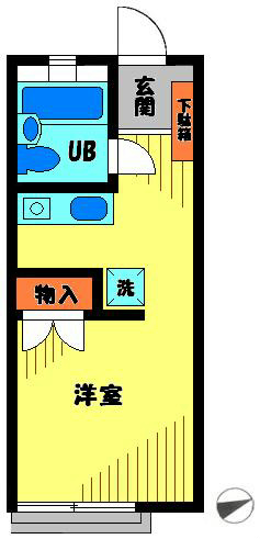 ルミナス本中山 間取り図